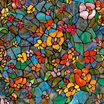 Dc Fix D-C-Fix® Like-Contact (Self Adhesive Vinyl Window Film) Stained Glass Effect Venetian Garden 45Cm X 2M 346-0431