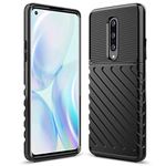 Sucnakp for Oneplus 8 Case 1+8 Case One Plus 8 Case Shock Absorption Anti Scratch Heavy Duty Durable Drop Protection Cell Phone Cover for Oneplus 8,NOT Fit OnePlus 8 from Verizon(LT Black)