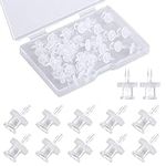 30pcs Syringe Adapter, Clear Female Luer Lock 1/16" Luer Lock Connector Kit to Syringe Coupler Adapter (1.6mm)