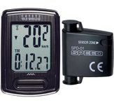 Cat Eye Velo Wireless (Urban), Cyclocomputer, Black, One Size