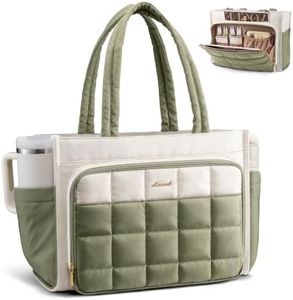 LOVEVOOK Teacher Tote Bag for Women Work Laptop Purse With Large Cup Holder