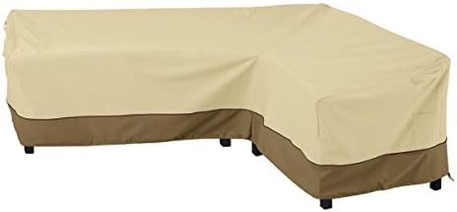 Classic Accessories Veranda Water-Resistant 104 Inch Patio Right-Facing Sectional Lounge Set Cover, Patio Furniture Covers
