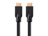 Monoprice HDMI Cable - 45 Feet - Black (No Logo) High Speed, 1080p@60Hz, 10.2Gbps, 24AWG, CL2, Compatible with UHD TV and More - Commercial Series