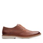 Clarks Men's AtticusLTLimit Oxford, Dark Tan Lea, 9 UK