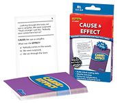 Edupress Reading Comprehension Practice Cards, Cause & Effect, Blue Level (EP63068)