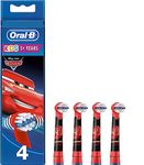 Oral-B Stages Power Cars Kids Toothbrush Replacement Heads (Pack of 4)