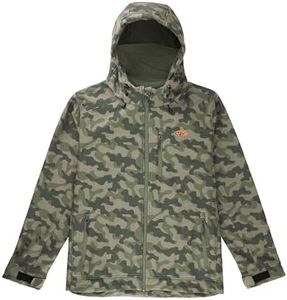 AFTCO Men's Reaper Camo Windproof Fishing Jacket - Camo - MJ40 (Large, Green OG Camo)