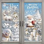 LOKIPA 8 Sheets Christmas Window St