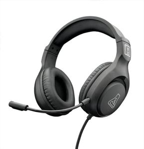 THE G-LAB Korp Yttrium,Casque Gamer pour Pc,Ps4 Ps5,Xbox,Switch,Casque Gaming avec Micro Pliable,Micro Casque Gamer Audio Stéréo,Casque De Gamer Fortes Basses,Micro 3.5mm Jack- New - Noir