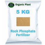 ORGANIC PLANT Rock Phosphate Fertilizer Powder 5Kg For Fruit And Flowering Plants 5Kg