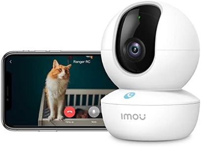 Imou 2K WiFi Security Camera Indoor with AI Human/Sound/Motion Detection, 360° Baby Monitor Pet Camera with One-Touch Call, Smart IR Night Vision, Siren, Smart Tracking, 2-Way Talk, Works with Alexa