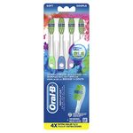 Oral B Indicator Colour Collection Toothbrush, Soft, 4 Count (packaging may vary)
