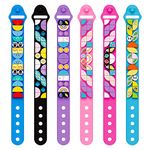 New DOTS Kids Jewelry Craft Bracelet 6 Packs, Cool DIY Creative Sports Bracelet Making Kits for Girls and Boys, Custom Friendship Wristband Make a Great Birthday or New Year Gift