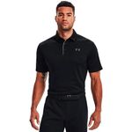 Under Armour Men's Tech Golf Polo , Black (001)/Graphite, XX-Large