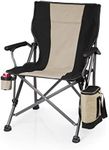 Picnic Time Outlander Camp Chair, Black