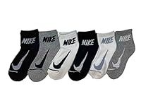 Nike Boy`s Cushioned Quarter Socks 