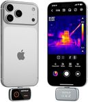 GW340 Thermal Camera for iPhone/Android/Tablet, Thermal Imager 256 x 192 IR Resolution iOS 17/16/15 Series & iPads USB-C Port, Home Inspection, HVAC, Automotive -4°F~1022°F Range, 25Hz Video Recording