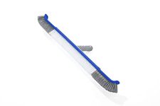 Flowclear AquaBroom Deluxe Curved Pool Brush Head | Corrosion-Resistant Coating with Metal Handle