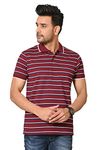 ARBOUR Men Henley Neck Oversized Half Sleeves T-Shirt |Plus Size Comfortable & Stylish Men's Solid T-Shirt Burgundy-7xl