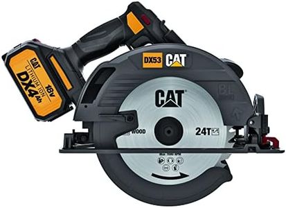 Caterpillar Cat® 18V 1 FOR ALL 7-1/4” Cordless Circular Saw with Brushless Motor and battery included - DX532