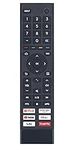 ERF3F80H Replaced Remote fit for Hisense Smart TV 50A66FUA 65A66FUA 55A66FUA 43A68G 50A68G 55A68G 60A68G 65A68G 70A68G 75A68G 85A68G 43A6GQ 50A6GQ 55A6GQ 60A6GQ 65A6GQ 70A6GQ 75A6GQ 85A6GQ 55U6G 50U6G