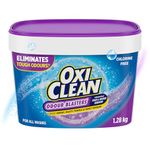 OxiClean Odour Blasters Versatile Laundry Stain Remover Powder, Sweat Stains, Pet Odor, Smelly Socks and More - Colour Safe, Chlorine Bleach Free, 1.28 kg
