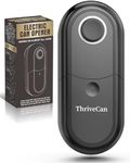 ThriveCan Electric Can Opener, One Touch, Smooth Edge Side Cut, Black