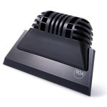 FOSHIO Black Small Squeegee Window Tint Squeegee, Non-Slip Handle Rubber PPF Squeegee, Squeegee for Window Cleaning, Shower Glass Door, Car Window Squeegee for Windshield, Mini Squeegee for Vinyl