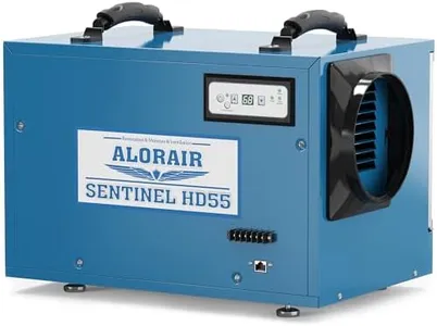 ALORAIR Commercial Dehumidifier 113 Pint, with Drain Hose for Crawl Spaces, Basements, Industry Water Damage Unit, Compact, Portable, Auto Defrost, Sentinel HD55