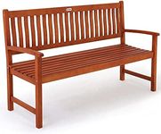 Deuba® 3 Seater Wooden Garden Bench