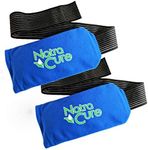 NatraCure Universal Cold Pack Ice Wrap – 2 Pack - (5" x 10" Pouch with 24" Nylon Belt Strap)