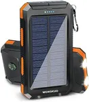 WONGKUO Solar Charger Power Bank - 