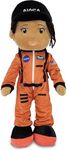 Playtime by Eimmie - 14” Julie NASA Doll - Soft Baby Doll - Plush Rag Dolls for 2 Year Old Girls & Boys, Toddler & Infants - Astronaut Plush Washable Doll - Astronaut Plush Toy - Astronaut Doll