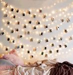 EZDC 100 LED USB Powered Photo Clip String Lights, Fairy Lights with Clips, Lights with Clips for Pictures, Polaroid Lights with Clips for Bedroom & Dorm Room Decoration