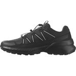 Salomon Men's Speedcross Peak Hiking Shoe, Black/Black/Glacier Gray, 7.5
