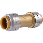 SharkBite Max 1/2 Inch Check Valve, Push to Connect Brass Plumbing Fitting, PEX Pipe, Copper, CPVC, PE-RT, HDPE, UR2008A