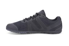 Xero Shoes Barefoot Running Shoes for Men | HFS Men's Running Shoes | Minimalist, Zero Drop, Wide Toe Box Shoes for Men, Black, 5 UK