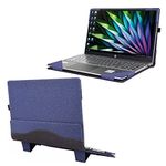 Honeymoon Protective Stand Case Cover for Samsung Galaxy Book4 & Galaxy Book 4/3 360 & Galaxy Book2/1 Pro & Galaxy Book 2/1 Pro 360 15.6 inch with Kickstands,15.6-Blue