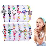 PMELCXD 12 Styles Kids Girls Women Bracelets Jewelry, Unicorn Animal Pendant Friendship Bracelets Cute Owl Bracelets for Girls Adjustable Kids Jewelry for Girls Exchange Gifts, Party Favors