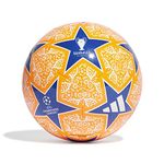 Adidas Unisex Ball (Machine-Stitched) UCL Club Istanbul Football, Solar Orange/White/Team Royal Blue, HZ6926, 5