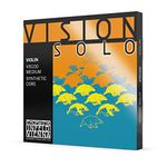 Thomastik-Infeld VIS100 Vision Solo Violin Strings, Complete Set, 4/4 Size, Aluminum Wound D