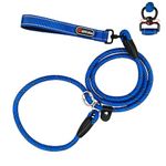 DDSColour Slip Lead Dog Leash - Anti Pull Training Leash for Large Dogs, Small Dogs, and Medium Dogs - 6ft/4ft Lengths, Heavy Duty & Slip Leash with Stoppers, Collar for Training and Easy Control