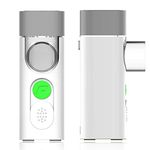 Rechargeable Handheld Nebulizer for Adults & Kids, Portable Silent Inhaler with Mouthpiece & Masks, USB Charger, Sleek Design, Fully Certified, Suitable for Home & Travel Use