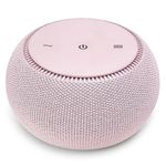 SNOOZ Pro - Smart White Noise Machine & Travel Case - Real Fan Inside, Non-Looping White Noise, Adjustable Tone & Volume - App-Based Remote Control & Sleep Timer - Blush