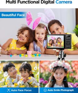 Kids Digital Camera 48MP – 64GB Memory, HD Photo & Video