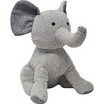 Riva Paoletti Elephant Doorstop - Heavyweight Sand Filling - Polyester And Wool - 15 X 26 X 24 cm (6" X 10" X 9" Inches) - Designed In The UK,Grey