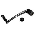 HCmotorku Motorcycle CNC Cut Brake Arm Pedal Levers Kit Fit for Harley Touring and Trike models 2014-2023 Black