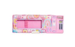 Smiggle Bright Side Pop Out Pencil Case Pink