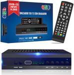 FIYAPOO DVB HD HDMI, HD TV Receiver, TDT DVB-T2 H265 HEVC FTA, PVR, USB, HDMI, MPEG-2/4, Digital SCART TV Receiver, Full HD 1080p Terrestrial Digital TV Tuner, Compatible with Android (2024 New)