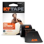 KT Tape Pro Extreme 20 - Kinesiology Tape - Synthetic Performance Kinesiology Tape waterproof Pre Cut - Stronger and more resistant adhesion - Waterproof- 4 to 7 Days of Support - Reflective Safety